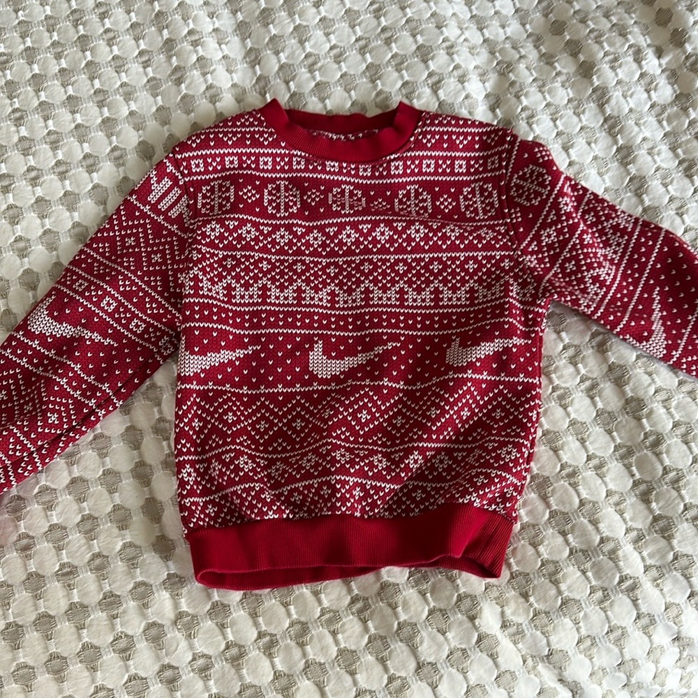 Nike Kids Holiday Crewneck Sweatshirt